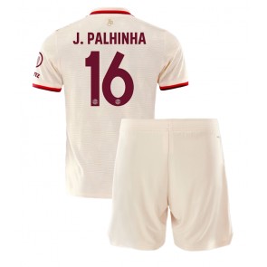 Bayern Munich Joao Palhinha #16 Dětské Alternativní dres komplet 2024-25 Krátký Rukáv (+ trenýrky)